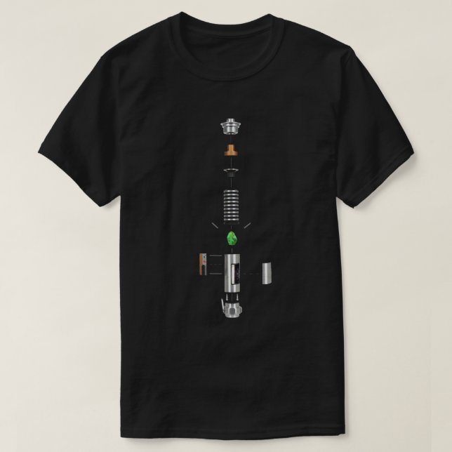 Lightsaber Cross-section Essential T-Shirt.png T-Shirt (Design Front)