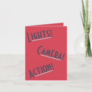 LightsCameraAction Card