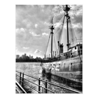 Lightship Ambrose Photo Print