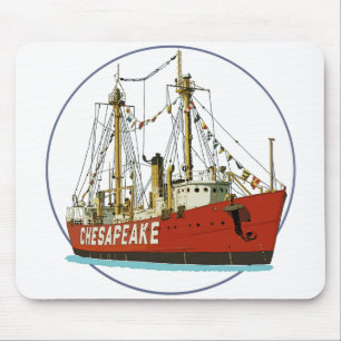 Lightship Chesapeake Mouse Pad