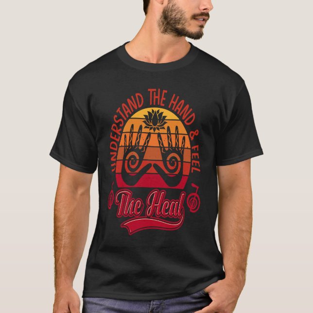 Lightworker For Reiki Master & Reiki Practitioner  T-Shirt (Front)