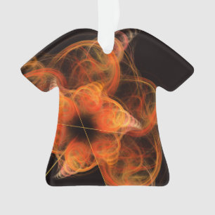 Lightworks Abstract Art Acrylic Shirt Ornament