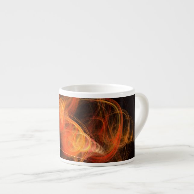 Lightworks Abstract Art Espresso Mug (Front Right)