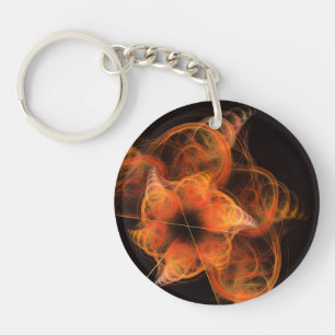Lightworks Abstract Art Key Ring