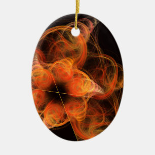 Lightworks Abstract Art Oval Ornament