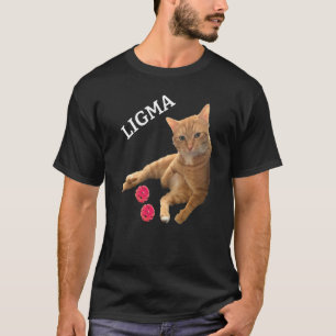 Ligma Joke Cat with toys T-Shirt