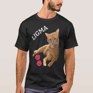 Ligma Joke Cat with toys T-Shirt