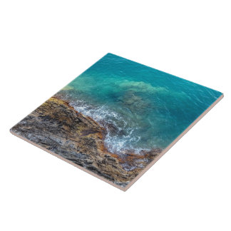 Ligurian waves ceramic tile