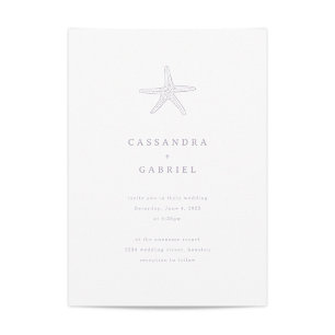 Lihue Wedding Invitation