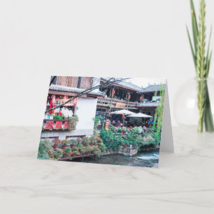 Lijiang, China, Old Town Card