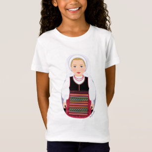 Lika Blonde Matryoshka Girls' T-Shirt
