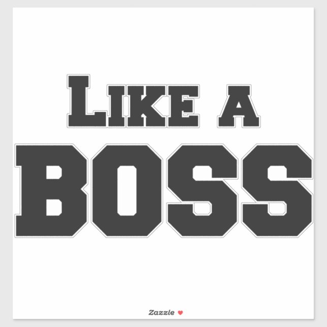Like a Boss (Sheet)