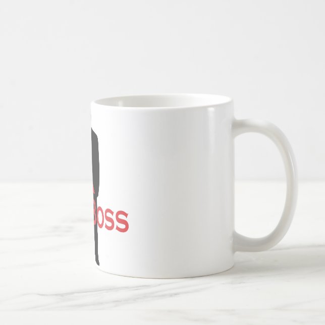 Like a Boss Coffee Mug (Right)