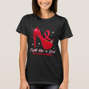 Like A Boss Heart Health Heart Disease Awareness T-Shirt