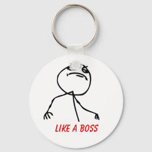 Like a Boss Key Ring