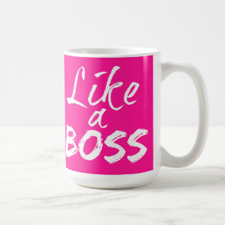 Like a Boss Mug - Pink