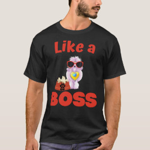 Like A Boss Poodle T-Shirt