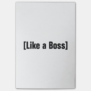 Like a Boss Post-it Notes
