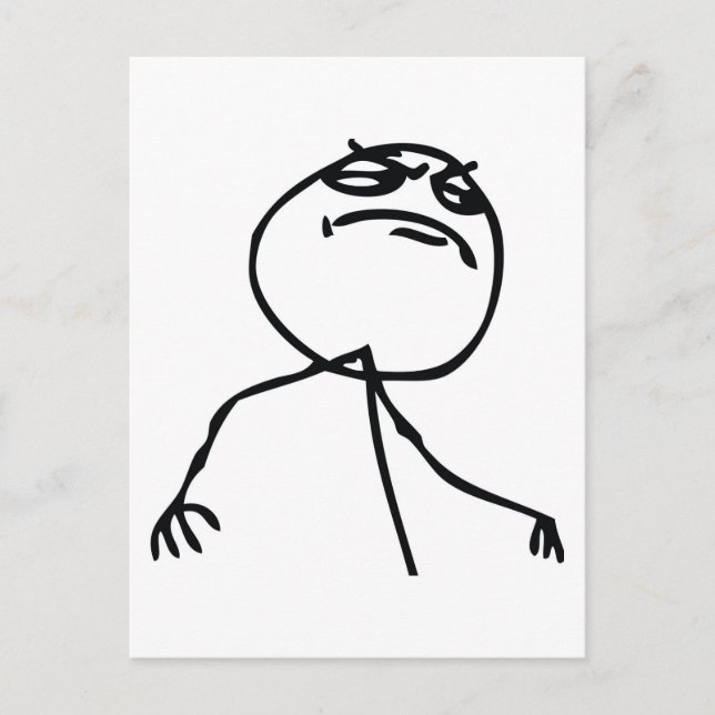 Like a Boss Postcard (Front)