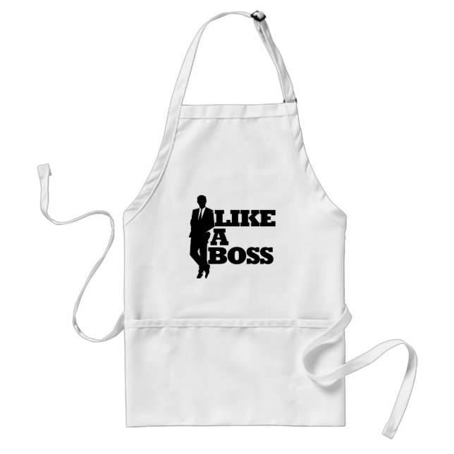 Like a Boss Standard Apron (Front)