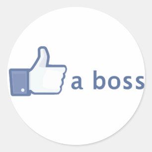 Like A Boss sticker