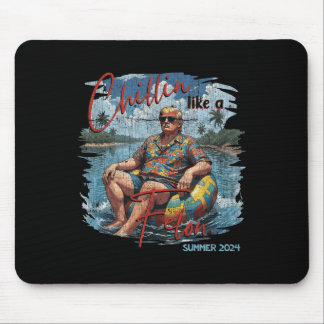 Like A Felon Retro Summer Vintage Funny Trump 2024 Mouse Pad