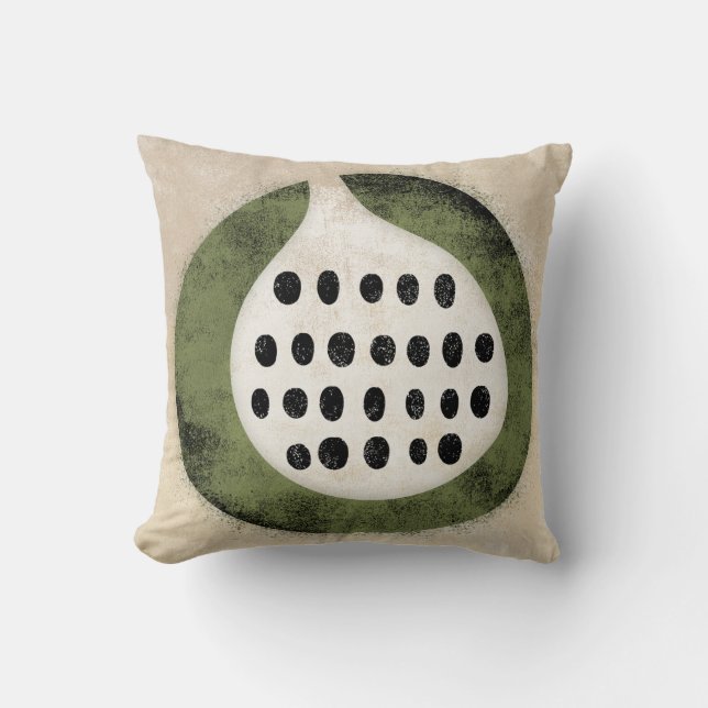 Like A Fig Or A Kiwi Throw Pillow (Front)