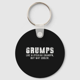 Like A Grandpa But Way Cooler Only Much Father's D Key Ring