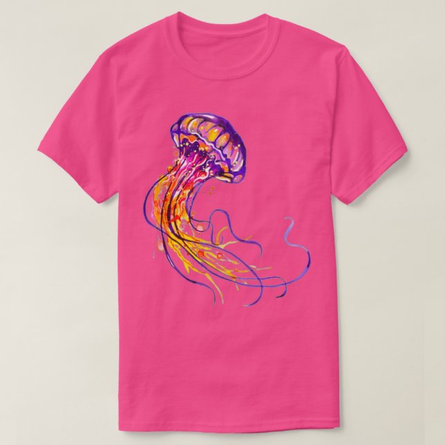Like a Jellyfish Rhythm in Nothing You Go With The T-Shirt (Design Front)