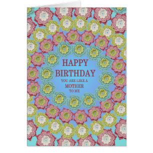 Like a mother Birthday Crochet Flowers