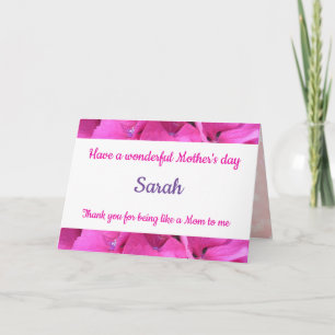Like a Mother to me design Card