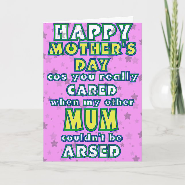 Like a Mum Foster mother's day card (Front)