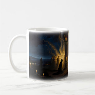 Like a Prayer — From Darkness Into Divine Light Mu Coffee Mug