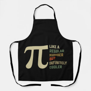 Like a Regular Number But Infinitely Cooler Pi Day Apron