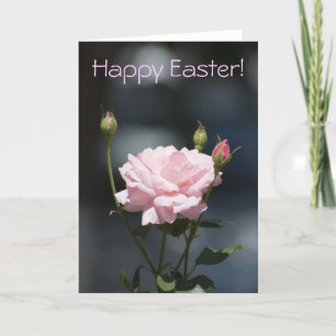 Like a rose, Happy Easter! Holiday Card