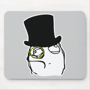 Like a Sir Rage Face Meme Mouse Pad