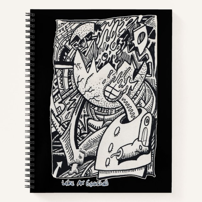 Like an Eggshell Notebook (Front)
