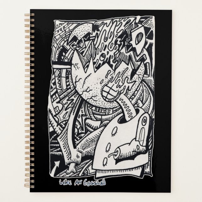 Like an Eggshell  Planner (Front)