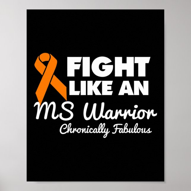 Like An Ms Warrior  Poster (Front)