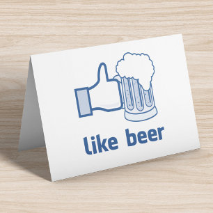 Like Beer Holiday Card