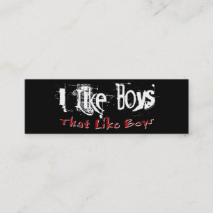 Like Boys Profile Card