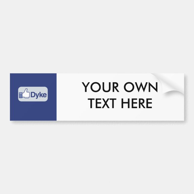 LIKE BUTCH GIRLS -.png Bumper Sticker (Front)