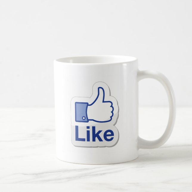Like Button (Like Me) Coffee Mug (Right)