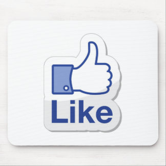 Like Button (Like Me) Mouse Pad