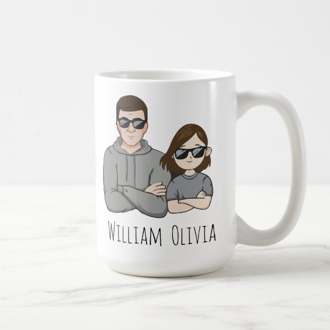 Like Father Like Daughter Oh Crap Gift For Family Coffee Mug (Right)
