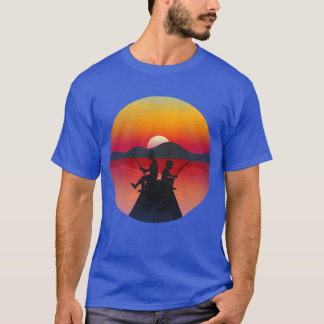 Like father like son funny Fisherman Gift vintage T-Shirt