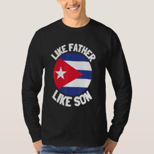 Like Father Like Son Heritage Origin Father's Day T-Shirt