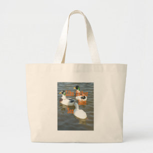 Like Father Like Son. Large Tote Bag