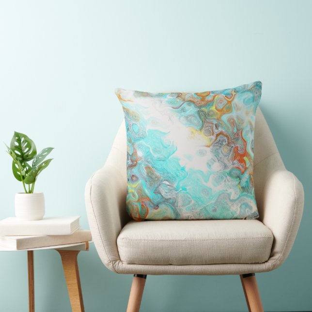 like Fire in Water Cushion (Chair)