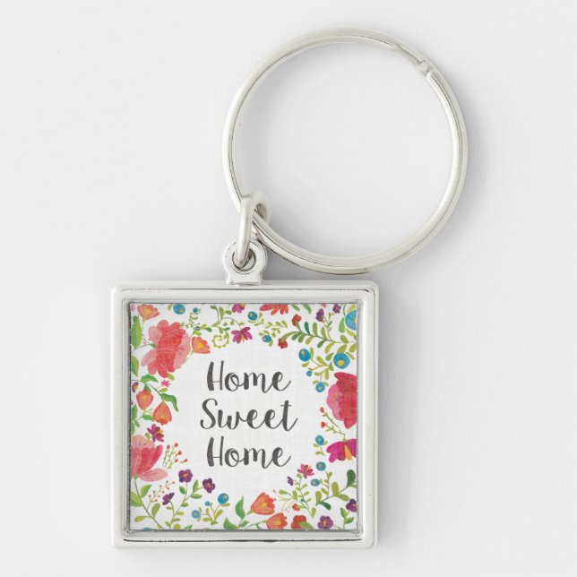Like Frida V | Home Sweet Home Key Ring (Front)